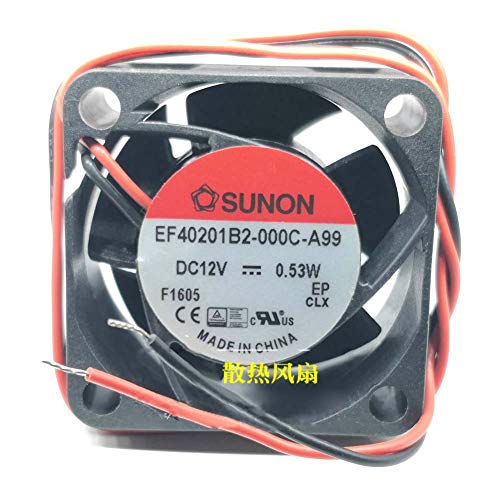 Ventilateur de refroidissement 40 mm 12V EF40201B2-000C-A99 pour matériel informatique