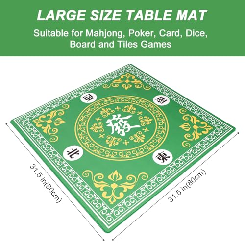 Set de Fichas American Mahjong 166 Piezas con Tapete Rosa miniatura 7