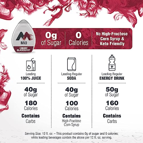 Image of Mio Liquid Water Enhancer, Cherry Blackberry, 1.62 OZ, 5-Pack