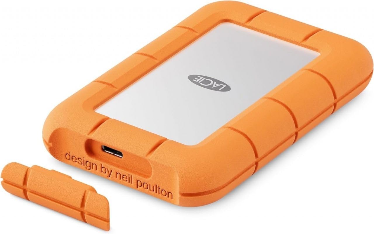 LaCie Disque Dur Rugged Mini SSD USB-C 2TB: SSD externe