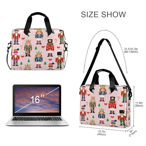 Bolso Porta Laptop Cruzado con Asa y Correa 15.6 Pulgadas miniatura 5
