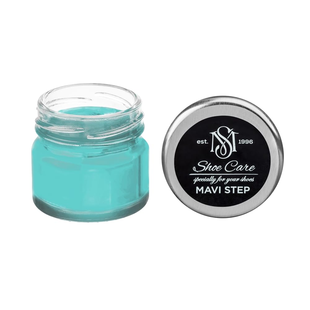 Crème de Cirage MAVI STEP Aqua Frais : Rénovez Votre Cuir Lisse Abîmé et Terni