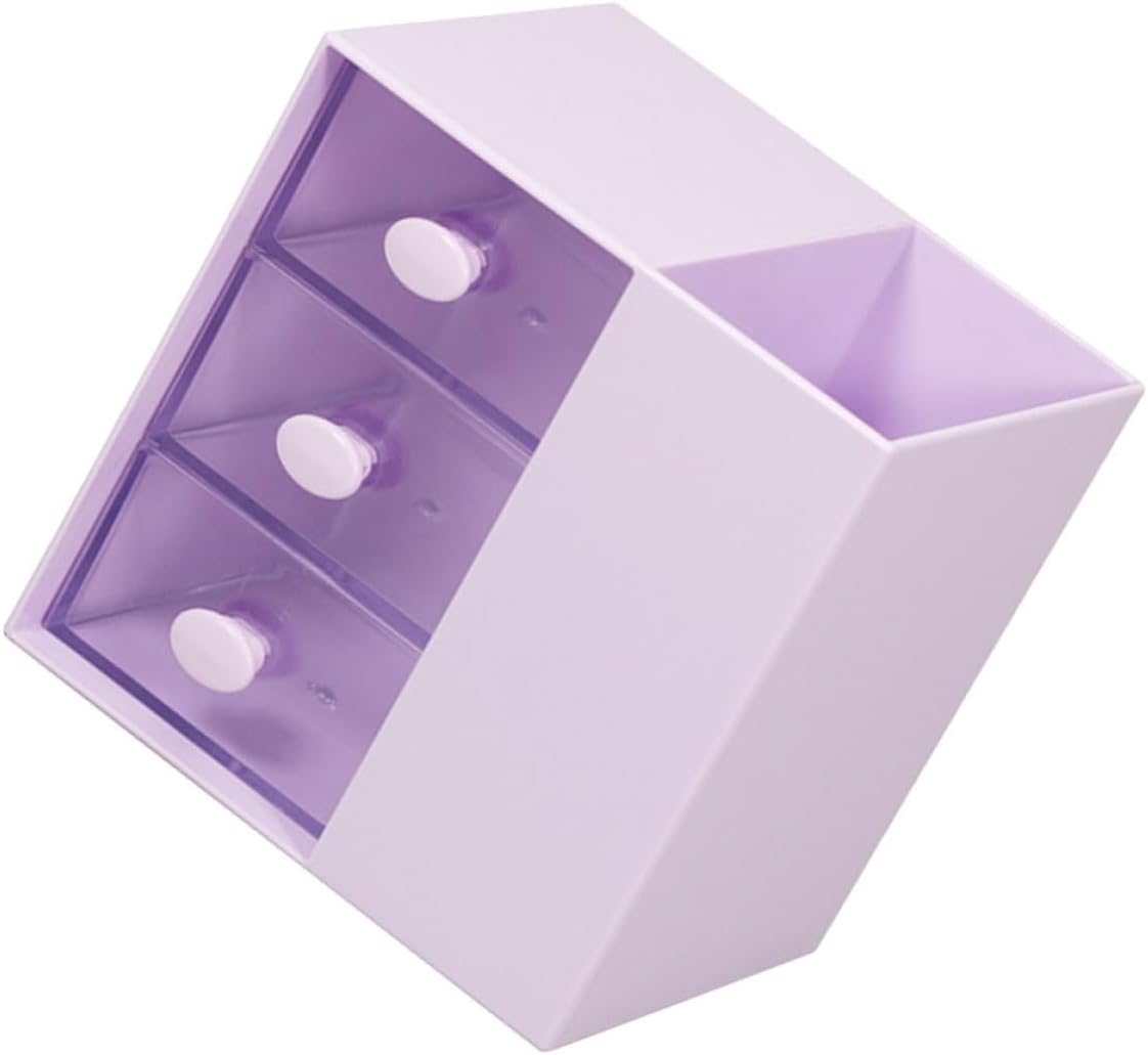 Large Capacity Stationery Storage Container Multifunctional Desktop Organizer Pen Holder Office Supply Box for Desk Accessories