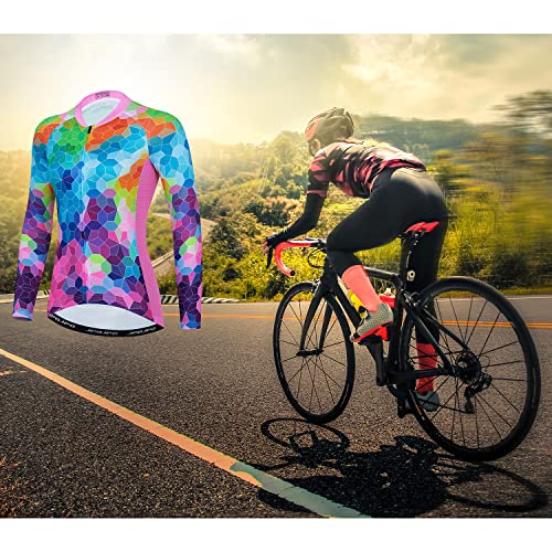 Maillot de cyclisme femme T2000 taille L pour route et VTT - 3
