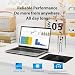 Laptop 14 inch, 16GB DDR4 256GB SSD, Quad-Core N4120, FHD 1920 * 1080 Display, 5GH WIFI, USB 3.0, HDMI, Expandable Storage, Win11 Portable Notebook PC for Work/Study, Mouse and Mous Pad included