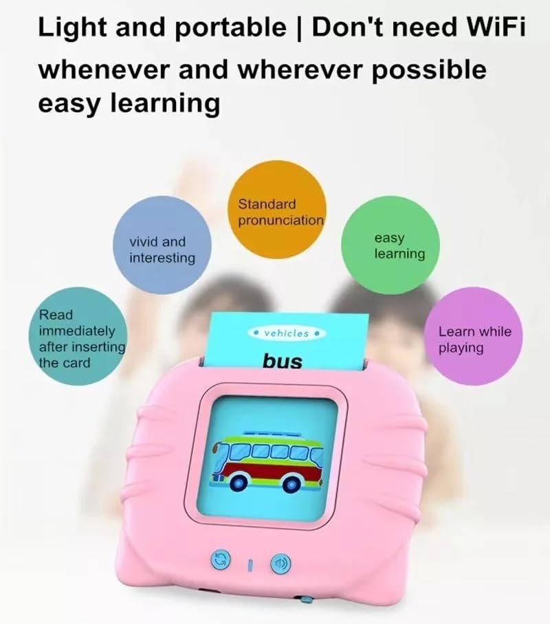 Image of Goyal's Educational Learning Talking Flash Cards for 2 Year Old Kids Boys Girls Baby Montessori Toys