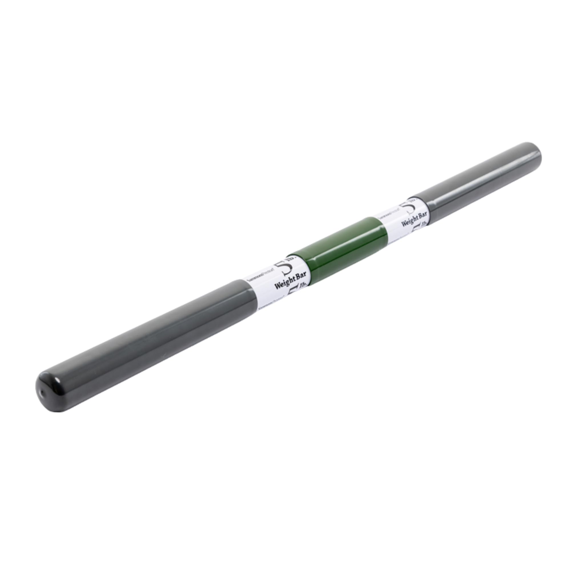 Sponsored Ad - Sammons Preston Rehab Weight Bar, Dark Green, 5 Pounds, Weighted Bar for Exercise, Color-Coded Bars with Grip, Physical Therapy Equipment for Home & Clinical Use, 30" Compact Design