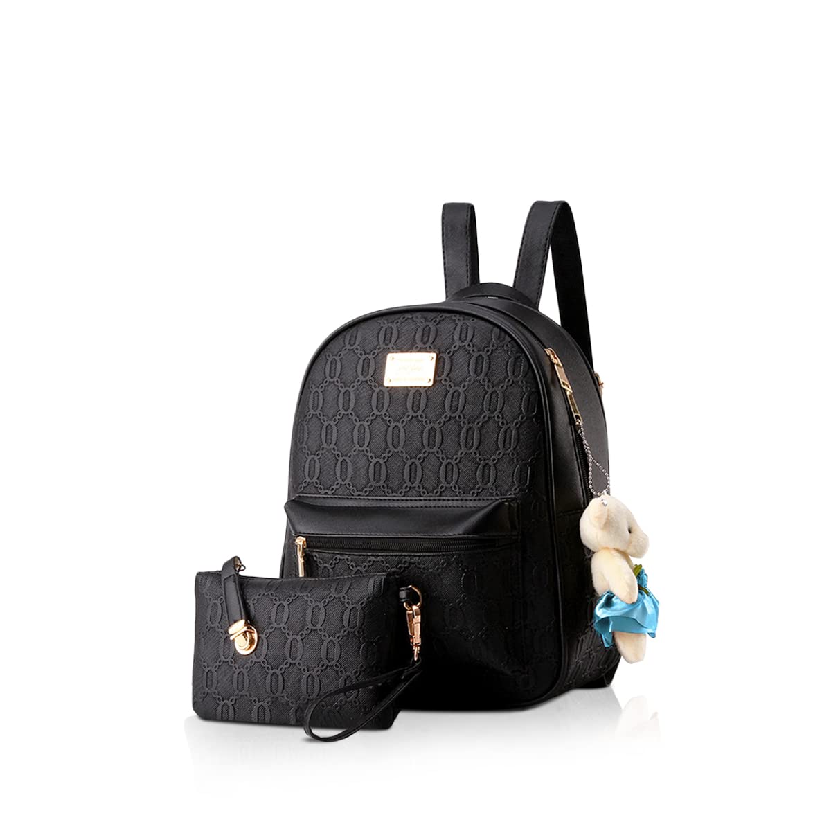 NICOLE & DORISNICOLE&DORIS Backpack for Women Fashion Rucksack Schoolbags Anti-theft Daypack Ladies Handbags 2pcs Girl Backpack Set