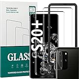 ❹【99,99% ULTRA CLEAR, 100% TOUCH GENAU】: Samsung Galaxy S20 Plus-Glas Schutzfilm Super HD lebendiger Bildschirm spielen, können Sie das beste natürliche Betrachtungserlebnis. So empfindlich wie Originalbild und ruhigem Gameplay, Sie nicht das Gefühl, kann es eine Schutzglasscheibe.