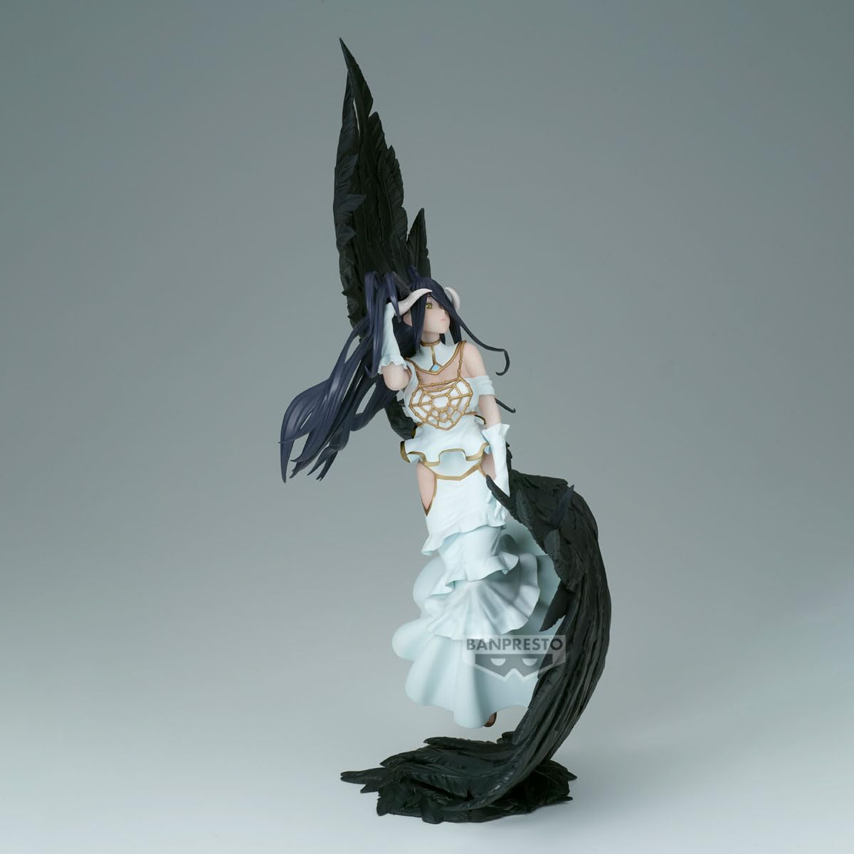 Banpresto Figura de Accion Albedo Overlord - Banpresto Evolve-Empress of Darkness 4cm - BP30026P Multicolor - Figura Coleccionable - Ideal para los fanáticos del Anime