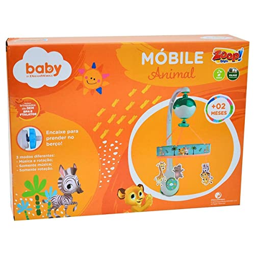 Móbile Animal Madagascar Zoop Toys