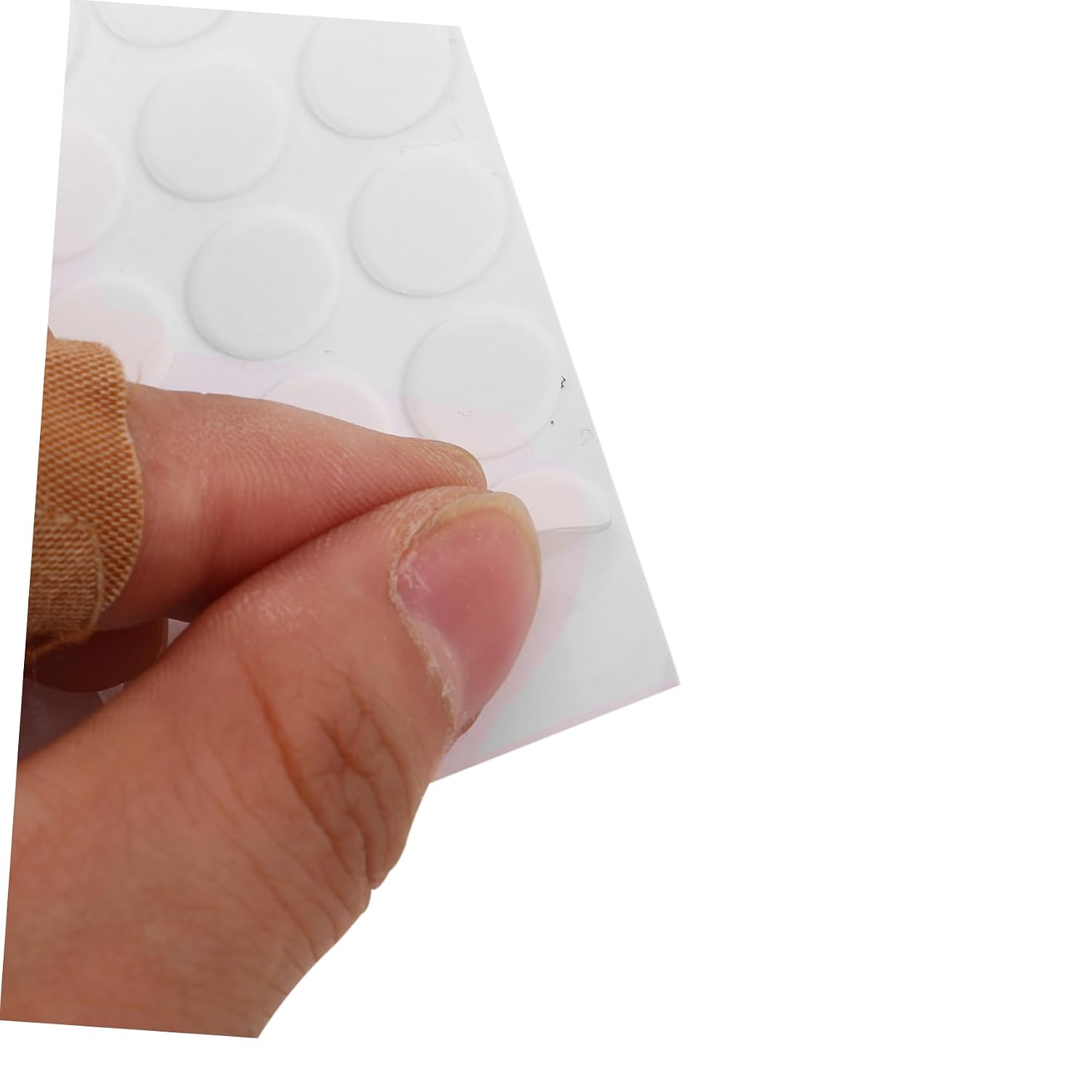 NUOBESTY 500pcs Round Double Sided Adhesive Dots for Lightweight Items