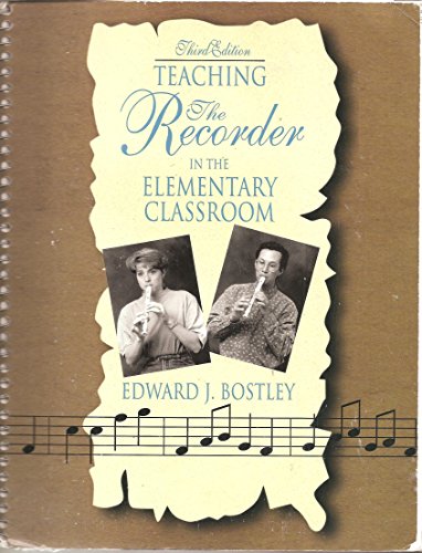 Teaching the Recorder in the Elementary Classroom 0787267651 Book Cover