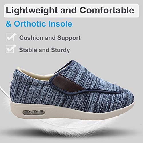 Zapatos diabéticos para hombre talla 9 ancho ancho miniatura 3