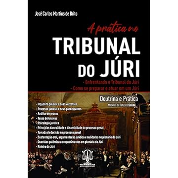 Capa do livro A Prática no Tribunal do Júri