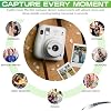 Fujifilm Instax Mini Film Two Instant Film Twin Packs - 40 EXP Total, ISO 800, Compatible to Mini Evo, Mini 40, 12, 11, 9, Bundeld with Premium Balveli Microfiber Cloth