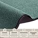 Hanse Home Fußmatte (S-XXL) 40x60cm – 12 Farben – Fussmatte Outdoor Schmutzfangmatte Türmatte Waschbar & Wetterfest rutschfest für Eingangsbereich & Außenbereich – Olivgrün