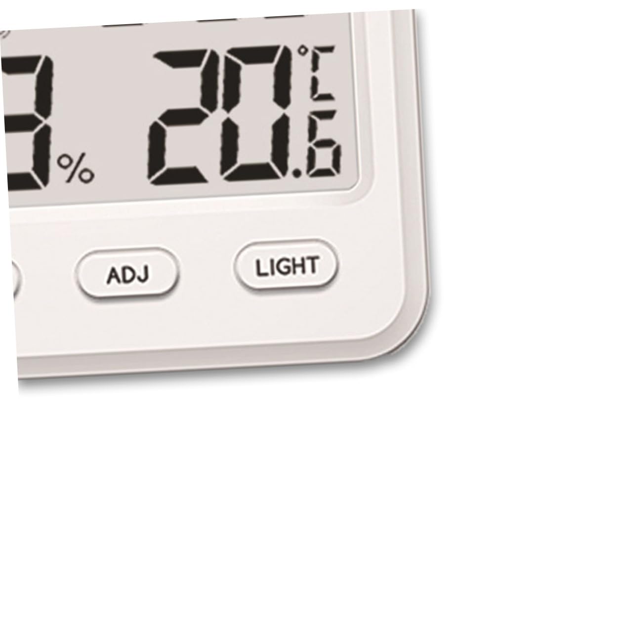 BESPORTBLE Lot De 3 Thermomètres Et Hygromètres Dintérieur En Plastique Avec Horloge Mesure Précise De La Température Et De Lhumidité Enregistrement Max/min Pour