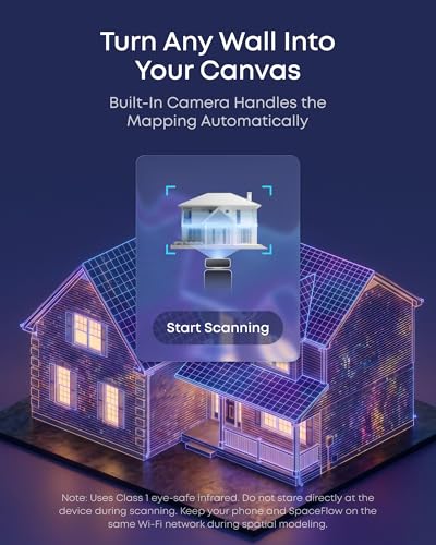 Image of soundcore Nebula X1 Pro + SpaceFlow 4K AI Mapping Bundle: Triple Laser Projector with 3D Mapping Kit, 3500 ANSI Lumens, 7.1.4 Dolby Atmos, 56000:1 Contrast, 100+ Ready-to-Use Templates