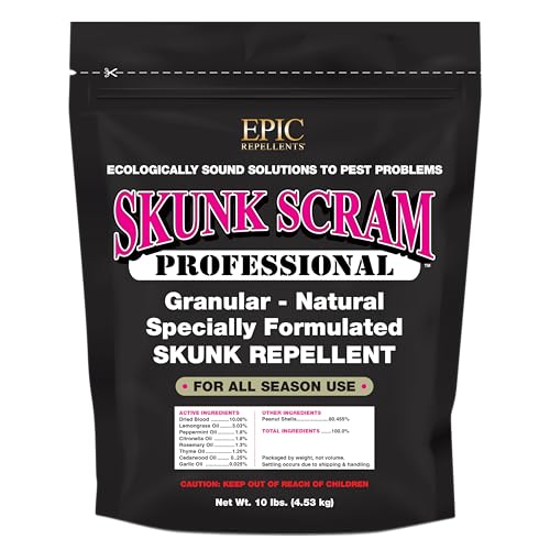 Epic Professional Skunk Scram Repellent 10LB Bag