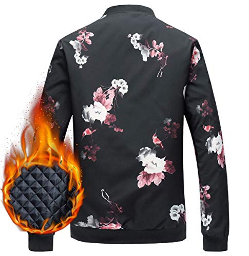 Image of Casual Slim Fit Printed Jacket Coat (Lightweight Style & Cotton Padded Style)