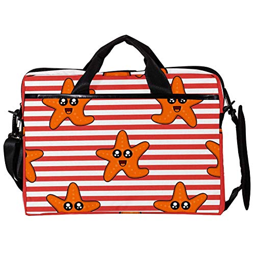 Portafolio para portátil de 14 a 15.4 pulgadas Happy Starfish maletín ligero unisex