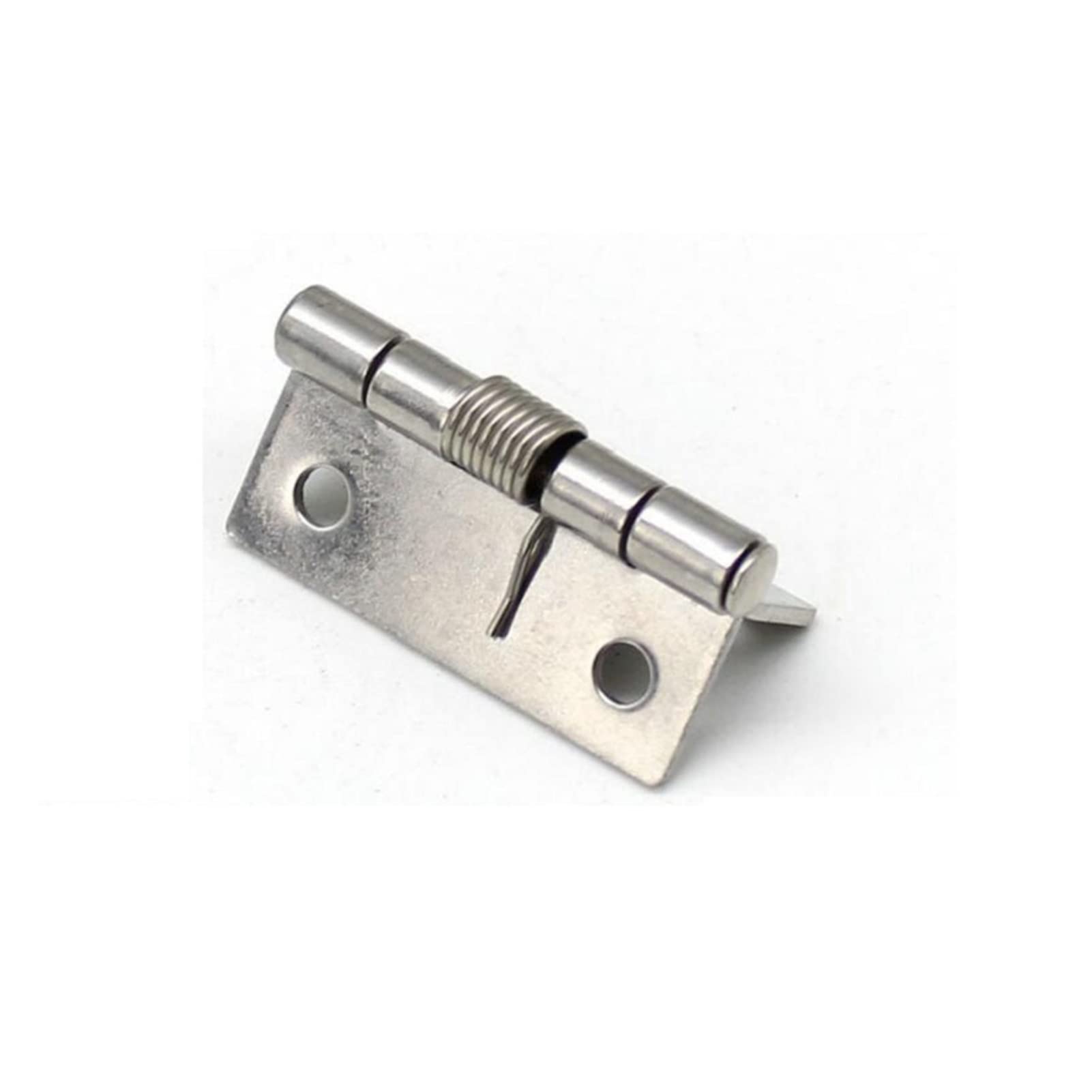 Nvsfzgiyg 1.5 Inch Hinges 5Pcs 304 Stainless Steel Spring Hinge Automatic Cabinet Door Wardrobe Hardware And Furniture Fittings Mini Micro(1.5 Inch)