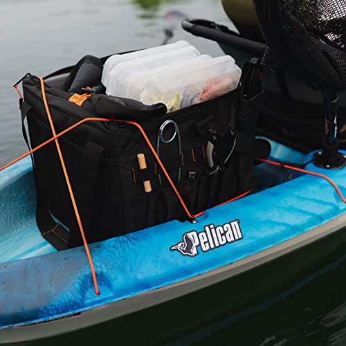 Image of Pelican Exocrate Fishing Bag - Large Saltwater Resistant Fishing Bag - Kayak Fishing Tackle Storage Bag