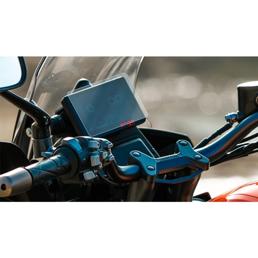 Engo Zontes Zt-350V1 İle Uyumlu Ekran Koruyucu Tft Dijital Gösterge Paneli 9h Nano Esnek Cam Koruma
