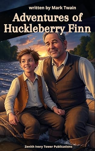 Adventures of Huckleberry Finn: Mark Twain's Timeless American Classic of Freedom, Friendship, and the Mississippi River