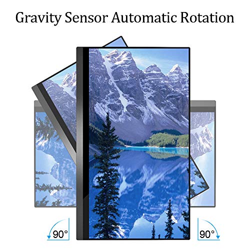 4K Portable Monitor Touchscreen, Uperfect S Gravity Sensor Automatic Rotate 15.6'' Slimmest 10-Point Touch Uhd 3840X2160 Dual Usb C Monitor Bracket Integrated & Frameless Bezel Glass Hd Laptop Display #TOP2
