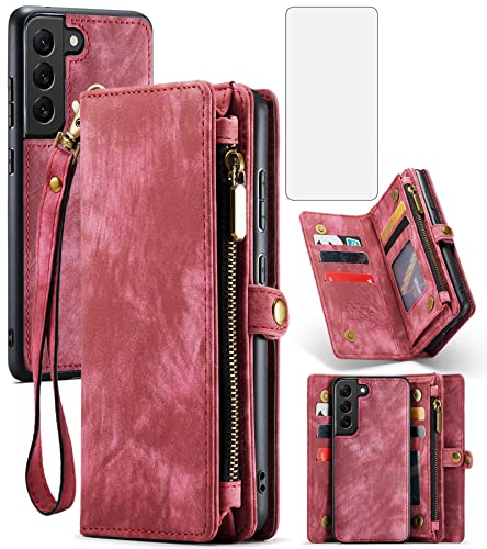 Coque Samsung S22 Plus portefeuille zippé pour voyager léger au quotidien
