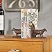 Phaxth Cow Bookends Decorative, Farmhouse Antique Book Ends, Set of 2