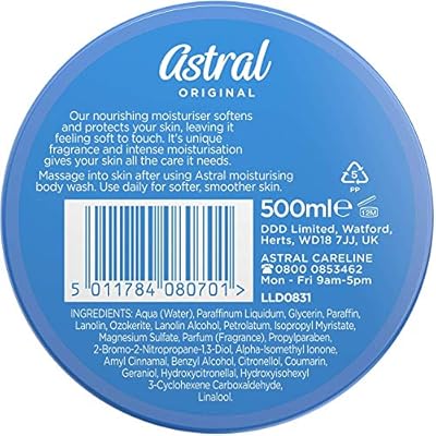 astral cream 500ml tesco