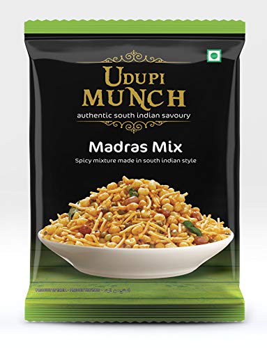 Image of Chheda's Udupi Munch Madras Mix - Spicy Mixture Made in South Indian Style (350g Pack of 2)