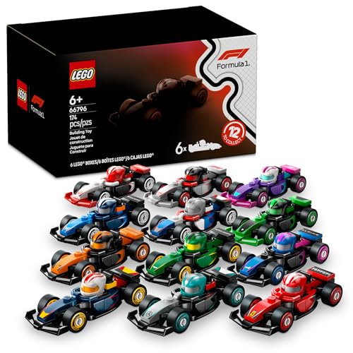 LEGO F1 Collectible Race Cars, 6 Pack - Building, photo 1 of 4