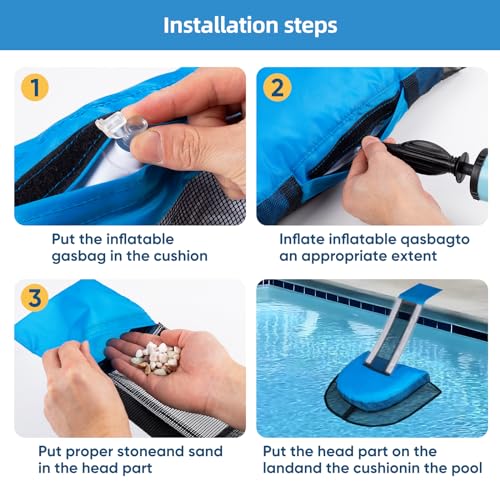 Image of Pro Pool Animal Critter Escape Ramp 2Pcs Frog Saver Pads Ladder for Swimming Pools Lily Pad for Frogs Float Life Saving Wildlife Duck Duckling Creature Rescue Bridge Log Maintenance Kits Accessories