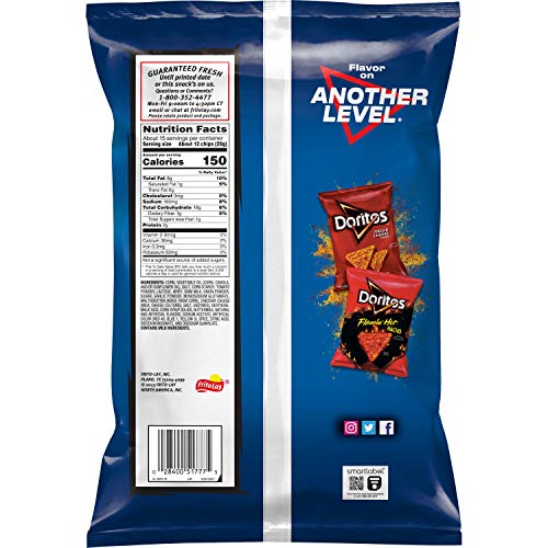Doritos Tortilla Chips, Cool Ranch, Party Size, 14.5Oz Bag #TOP1