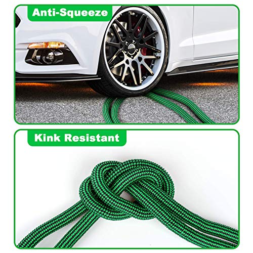 Vezane Garden Hose 100ft, Water Hose with 10 Function Nozzle and Durable 4 Layers Latex, Lightweight Expandable Hose for Garden Watering, No-Kink Flexible Hose for Car Washing - Thumbnail 5