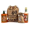 40th Birthday funny pharmacy Birthday Gift Set Beer Spa Set (4 Parts)