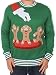 Ugly Christmas Sweater - Gingerbread Nightmare Sweater (Green) by Tipsy Elves