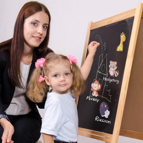 Image of SUPINEEDO Fridge Magnets for Toddlers 1-3, Animal Magnets for Kids, Educational Baby Busy Gift, Strong Full Back Refrigerator Magnets, 10 Piece Rubber Magnets
