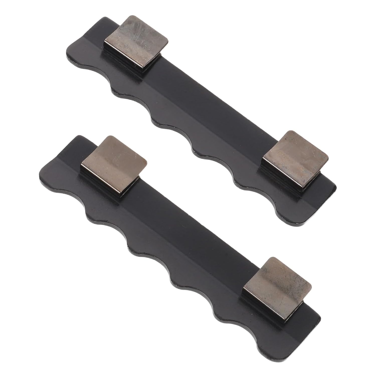 2pcs Blow Dryer Comb Nozzle Attachment for Hair Dryer, Black Plastic