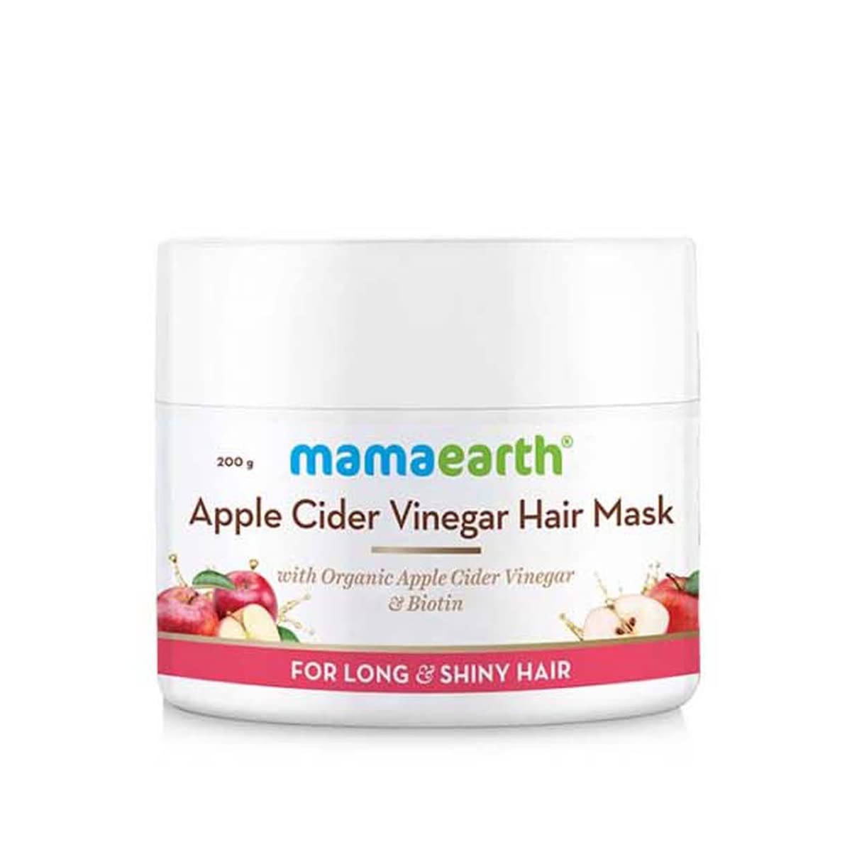 Mamaearth Apple Cider Vinegar Hair Mask For Dry and Frizzy Hair with