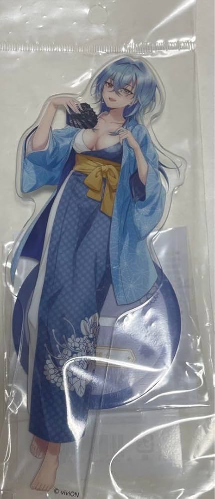 あおぎり高校 春雨麗女 アクスタ アクリルスタンド 浴衣 春雨麗女 浴衣 アクリルスタンド あおぎり高校