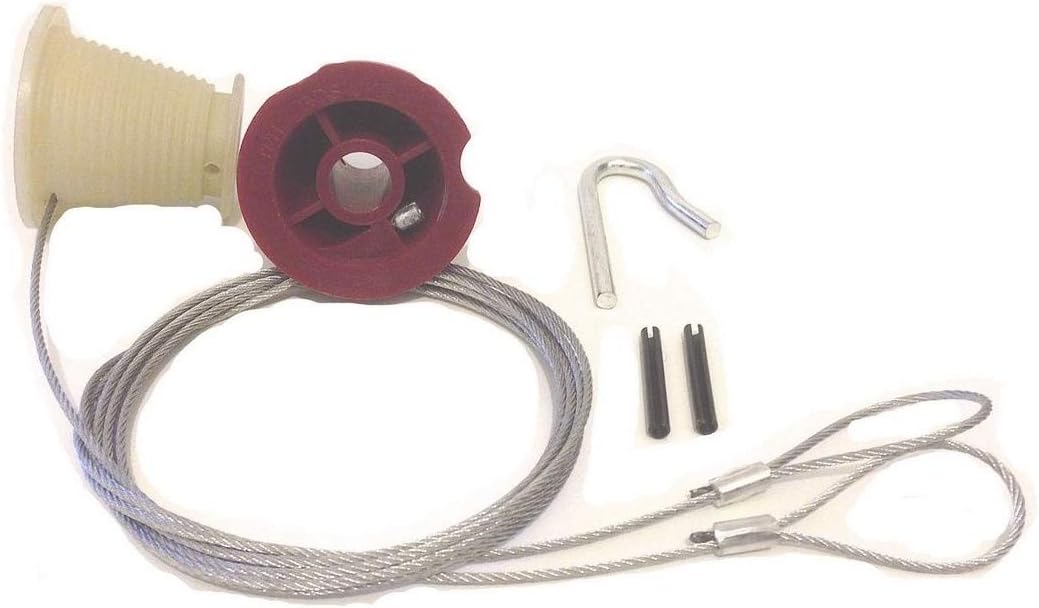 Pattern Garage Doors Pre 1992 Cone And Cable Set To Suit Henderson Canopy Amazon Co Uk Diy Tools