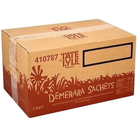 Tate & Lyle Demerara Sugar Sachets 1000 per Pack Cover