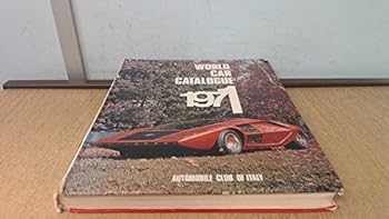 Hardcover World Car Catalogue 1971 Book