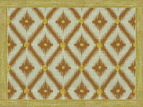 ✅ - Elegante e pratico CB DESIGN Set di 4 Tovagliette Americane MADE IN ITALY, Eleganti, Lavabili, Pratiche - Etnico