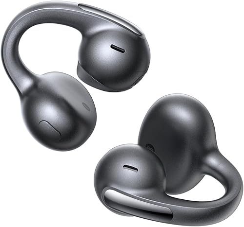 Baseus Bowie MC1 Pro - Auriculares abiertos con clip de oído, sonido acústico LDAC y HiFi4 de alta resolución, comodidad ultraligera de 0.18 onzas,